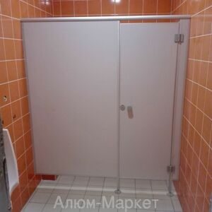 Сантехнические перегородки с дверью для туалетов